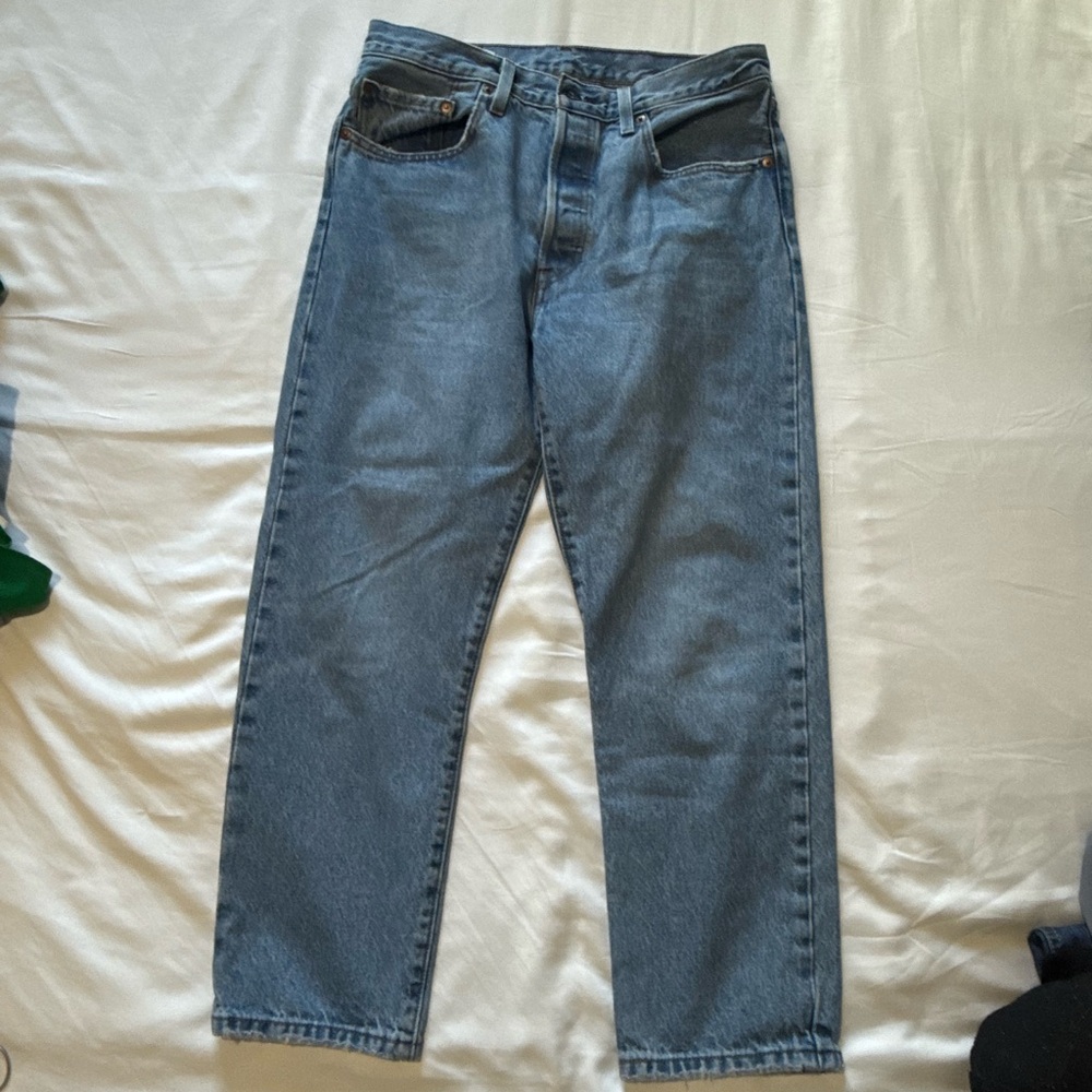 Levi's - Women’s- 501 - Straight Blue Jeans